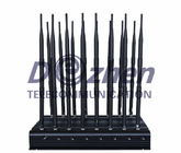16 Antennas Radio Frequency Jammer 3G 4G Phone Blocker WiFi UHF VHF GPS L1/L2/L5 Lojack